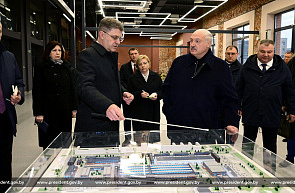 Президент Беларуси Александр Лукашенко посетил площадку ООО «Минский городской технопарк» Президент Беларуси Александр Лукашенко посетил площадку ООО «Минский городской технопарк»